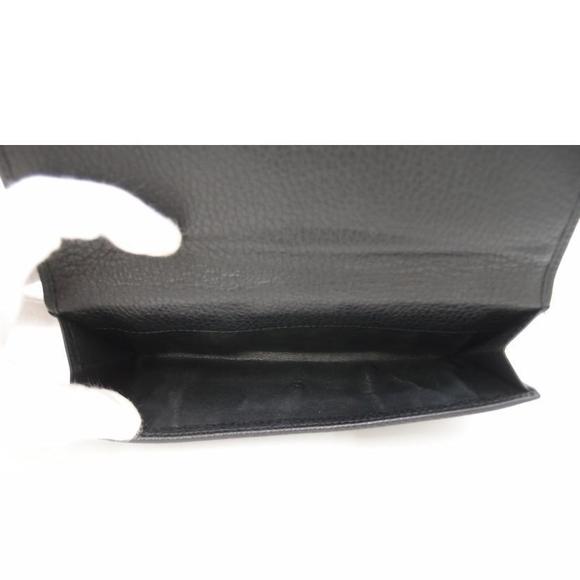 Gucci Interlocking G W Hook Long Wallet Black - Picture 6 of 8